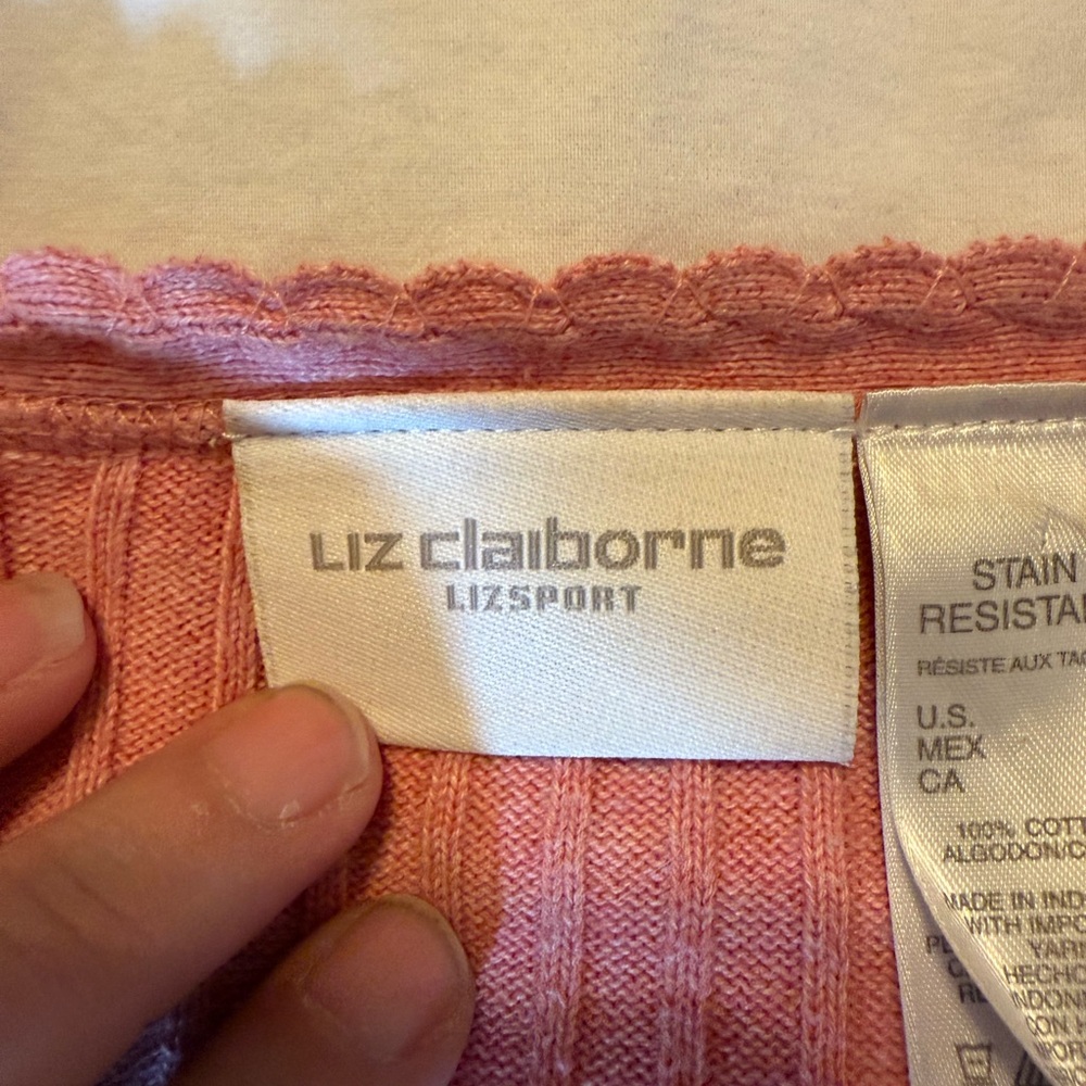 Women's Ribbed Sweater - Pink - Picture 2 of 3